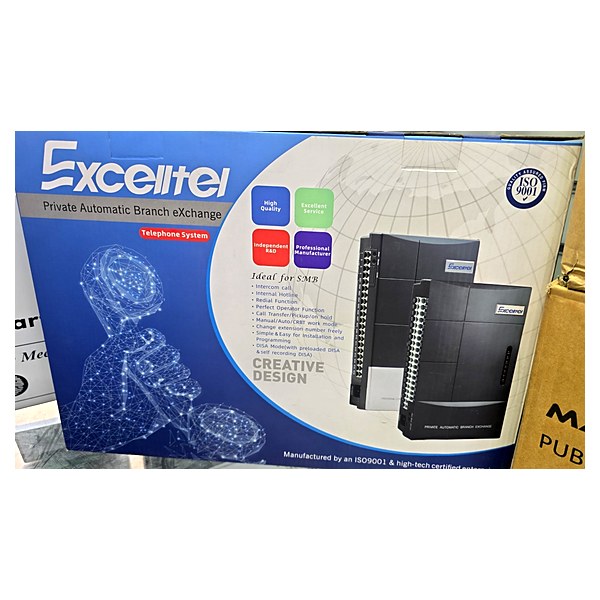 سنترال Excelltel PABX CS 4 خطوط خارجي × 24 داخلي