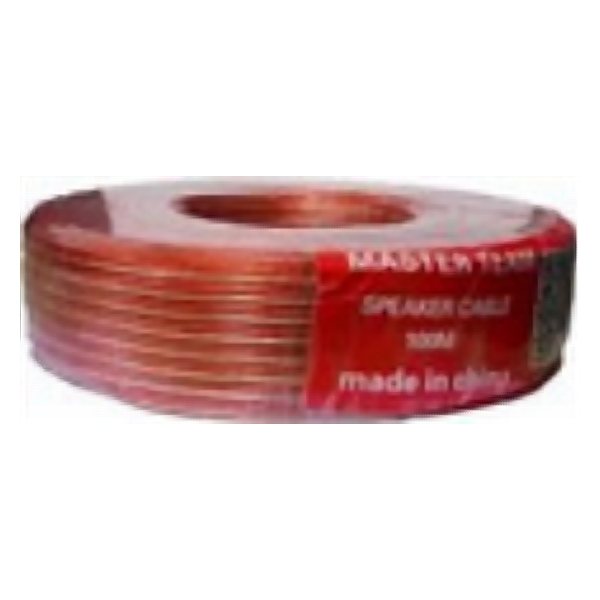 كابل سماعات 100 متر (2×1 مم) MT Speaker Cable 100M
