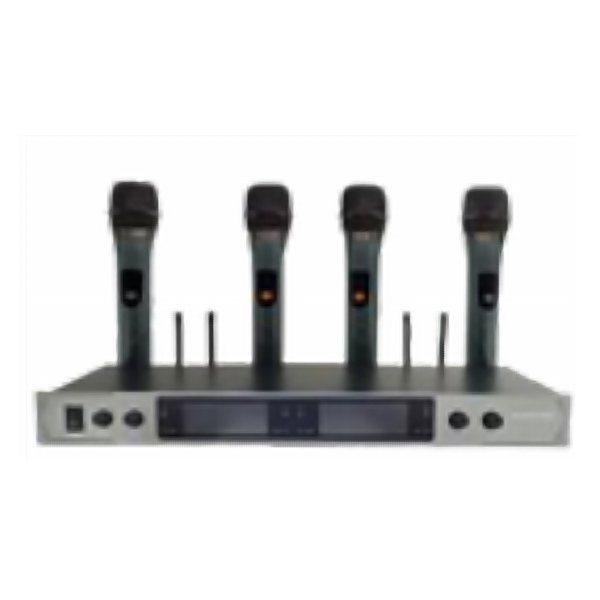 مايك لاسلكي UHF 4 قناة (يد) MT-WM-433