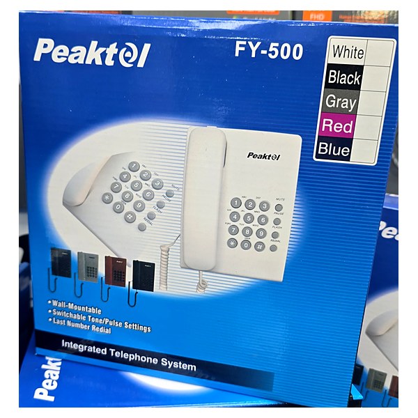 تليفون أرضي مكتبي وحائط Peaktel FY-500