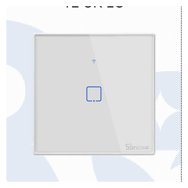 مفتاح ذكي SONOFF TX T2 تاتش خط واحد واي فاي (UK) SONOFF T2 UK 1C
