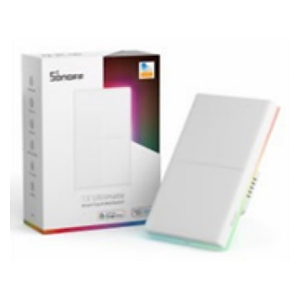 مفتاح ذكي SONOFF TX Ultimate تاتش بإضاءة 2 خط (US) SONOFF T5 US 2C