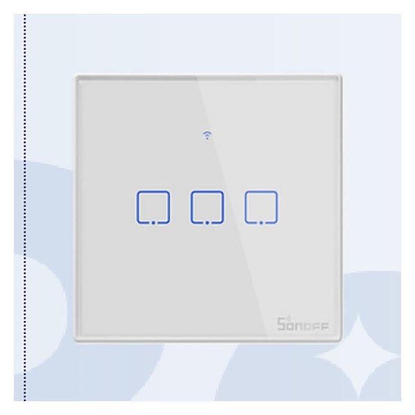 مفتاح ذكي SONOFF TX T0 تاتش 3 خط واي فاي (UK) SONOFF T0 UK 3C