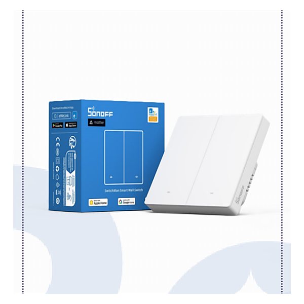 مفتاح ذكي SONOFF M5 Matter زراير 2 خط (UK) SONOFF M5 UK 2C