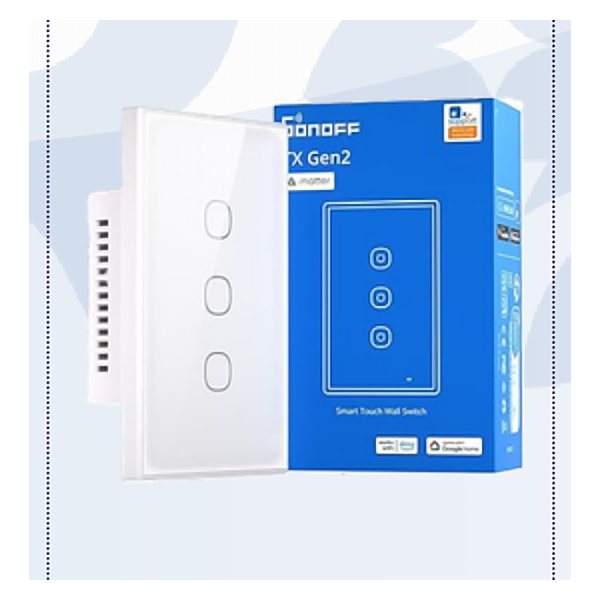 مفتاح ذكي SONOFF TX Gen2 تاتش 3 خط Matter (US) SONOFF T6 US 3C