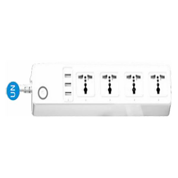 مشترك كهربا ذكي 4 مخارج + USB واي فاي WHDZ12-4C