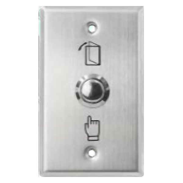 زرار خروج (Exit) ستانلس PUSH BUTTON METAL01