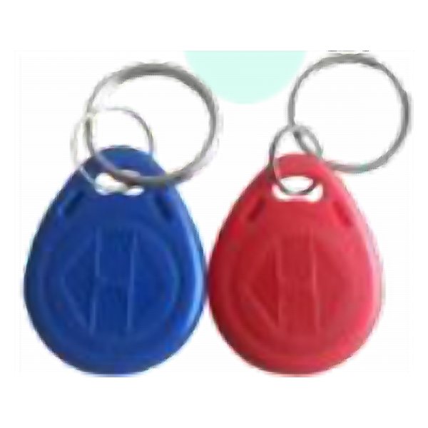 ميدالية تاج (Keyfob) 13.56MHz TK4100 IC- 13.56MHZ BLUO-RED