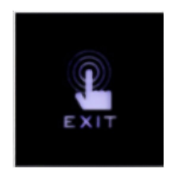 زرار خروج (Exit) بدون لمس A1