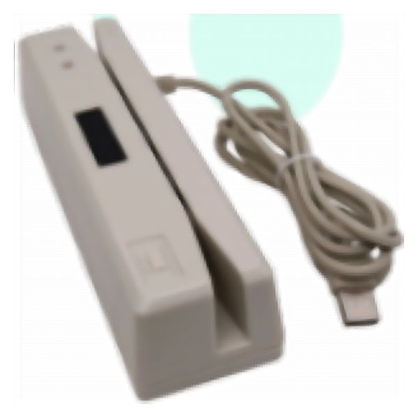 قارئ كروت ممغنطة USB White Reader USB