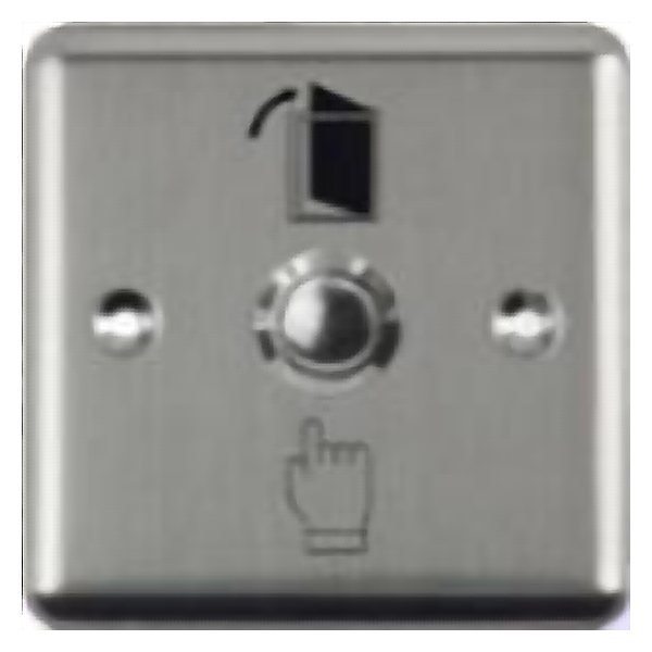 زرار خروج (Exit) ستانلس stainless steel exit button